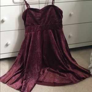 Free people shattered velvet dress